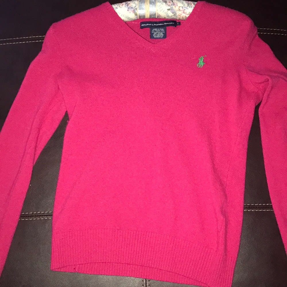Ralph Lauren pink sweater